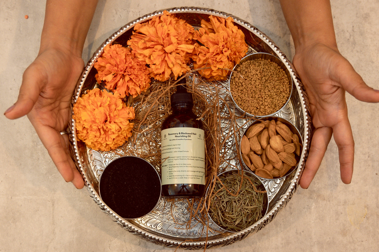 Rosemary & Blackseed hair nourishing oil