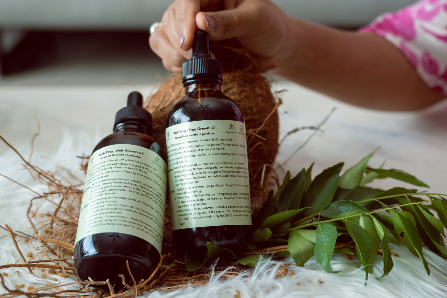Kesh king hair growth oil