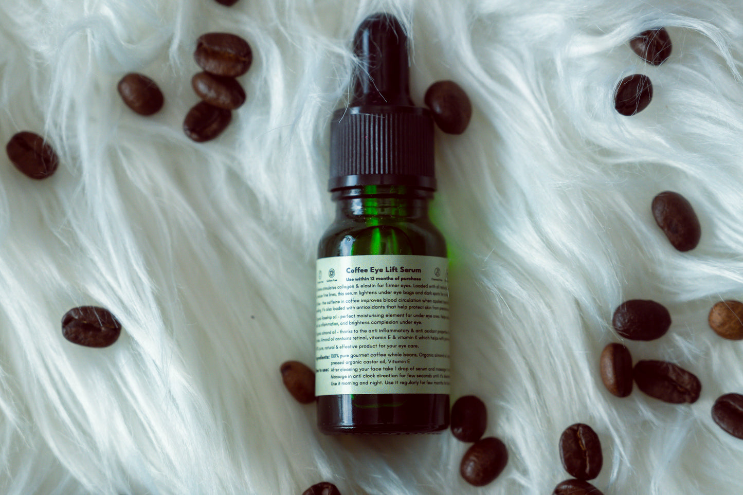 Coffee eye lift serum
