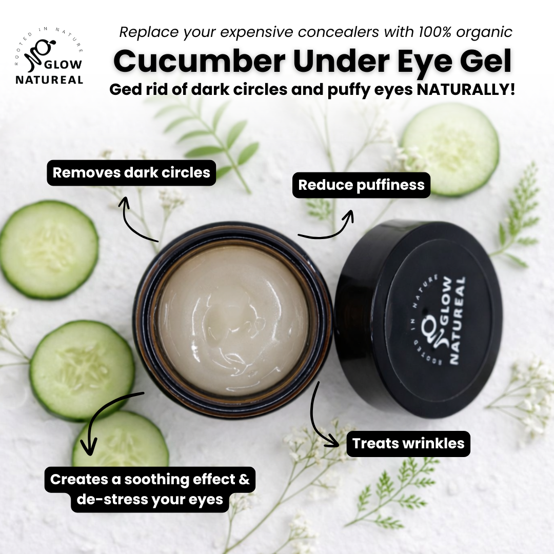 Cucumber under eye gel