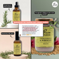 Hair Fall Control Combo (Rosemary & Blackseed Oil + Fenugreek & Hibiscus Mask Powder + Rosemary Hair Tonic) - 9