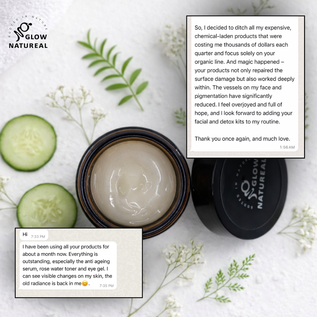 Cucumber under eye gel
