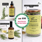 Hair Fall Control Combo (Rosemary & Blackseed Oil + Fenugreek & Hibiscus Mask Powder + Rosemary Hair Tonic) - 9