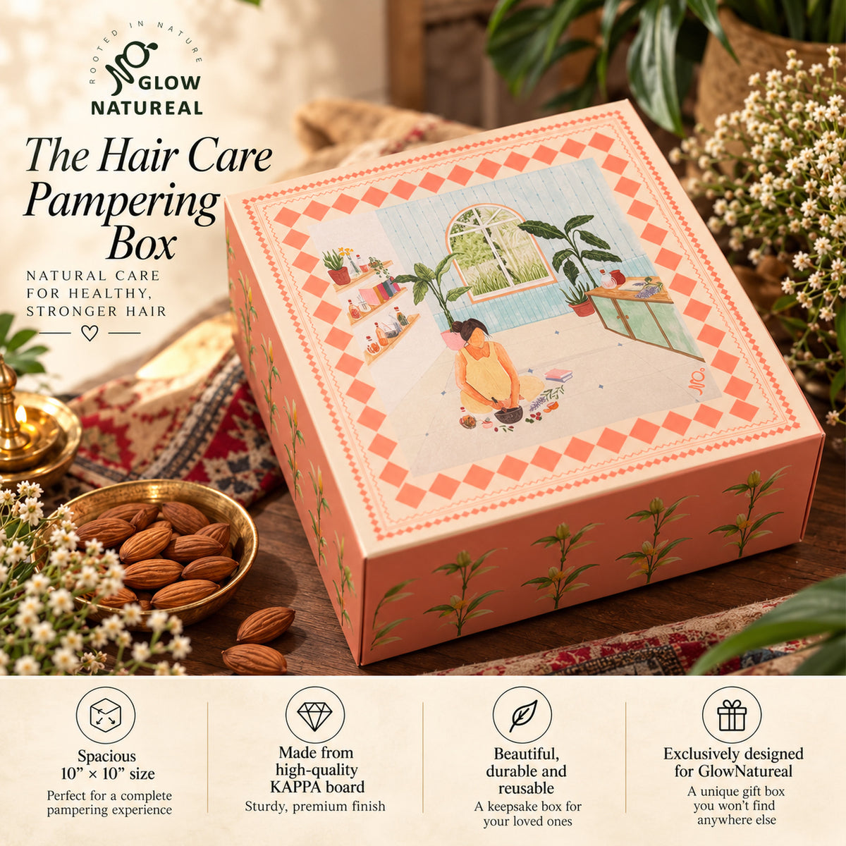 Hair Care Pampering Festive Gift Box