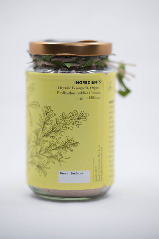 Fenugreek & hibiscus hair mask powder (Organic)