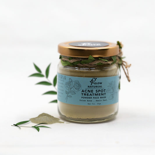 Acne spot treatment powder