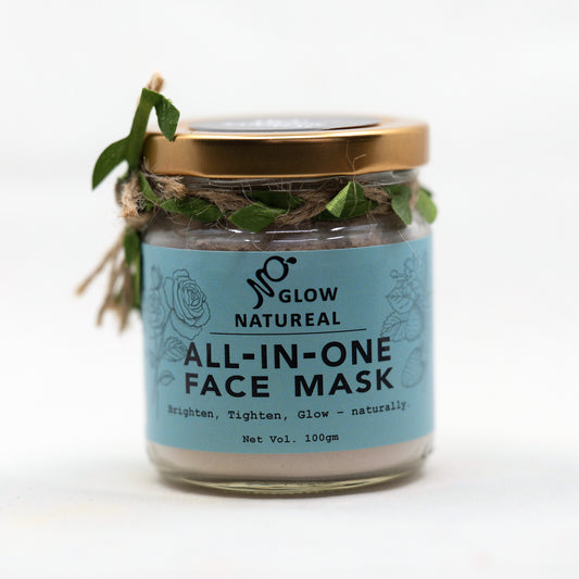 All in one face mask powder