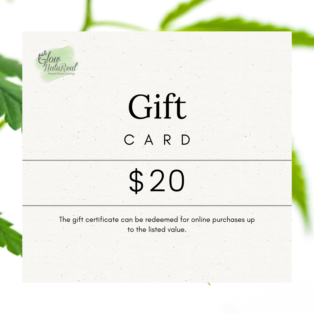 GlowNatureal Gift Card