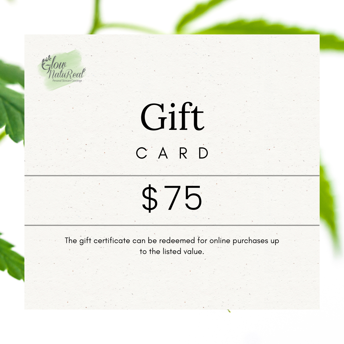 GlowNatureal Gift Card