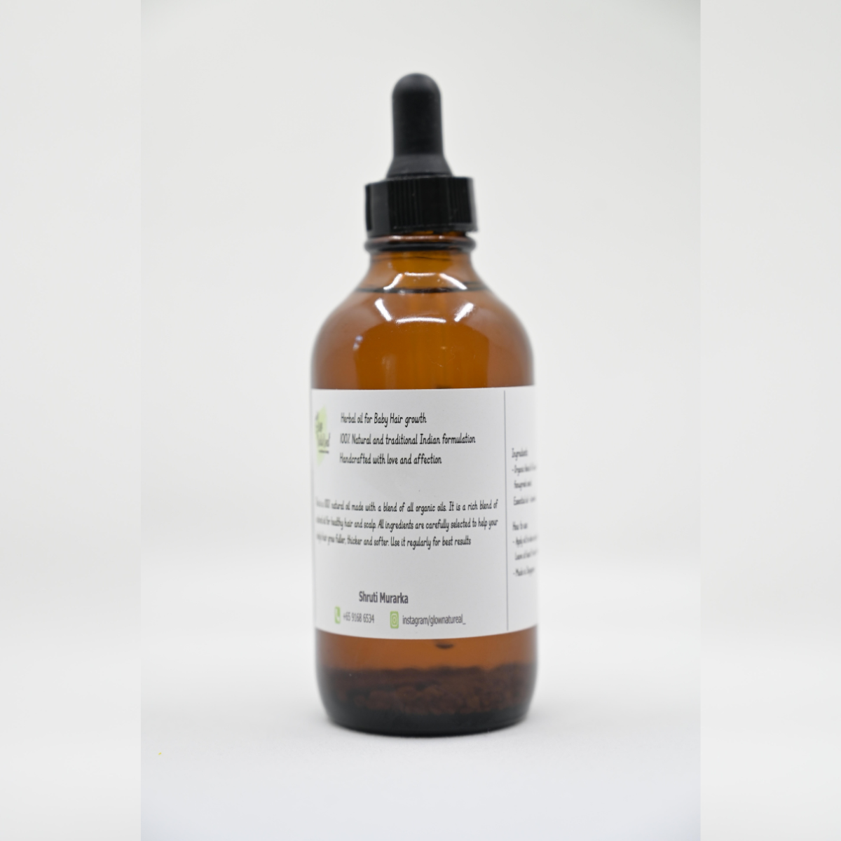 Herbal oil for kids hair growth