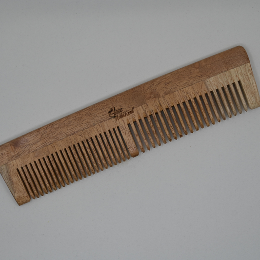 Neem wood comb (Flat type)